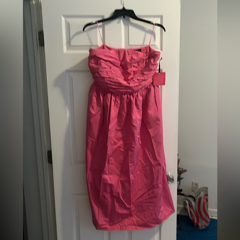 Prabal Gurung pink strapless dress. Brand new new with tags